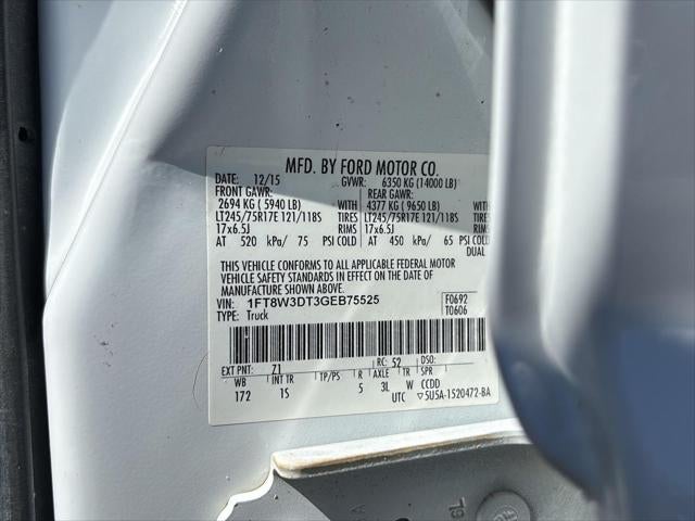 2016 Ford Super Duty F-350 DRW XL