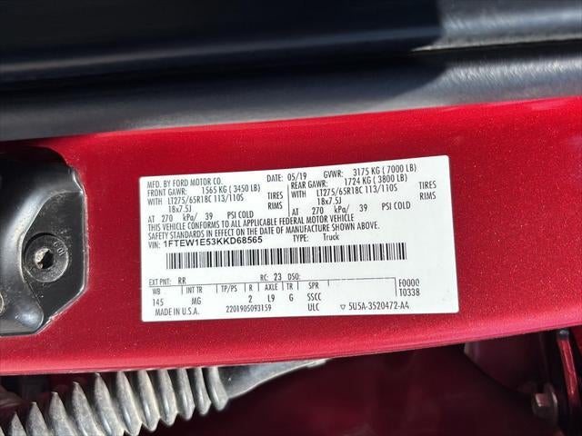 2019 Ford F-150 XLT