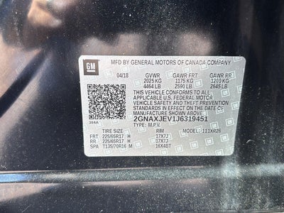 2018 Chevrolet Equinox LT