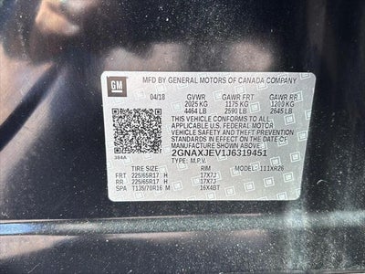 2018 Chevrolet Equinox LT