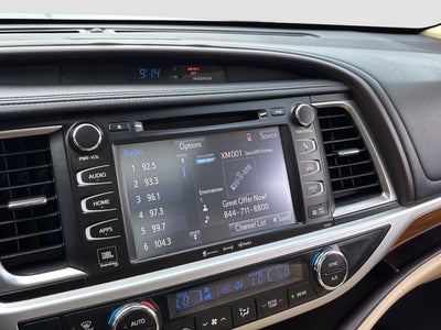 2019 Toyota Highlander Limited Platinum