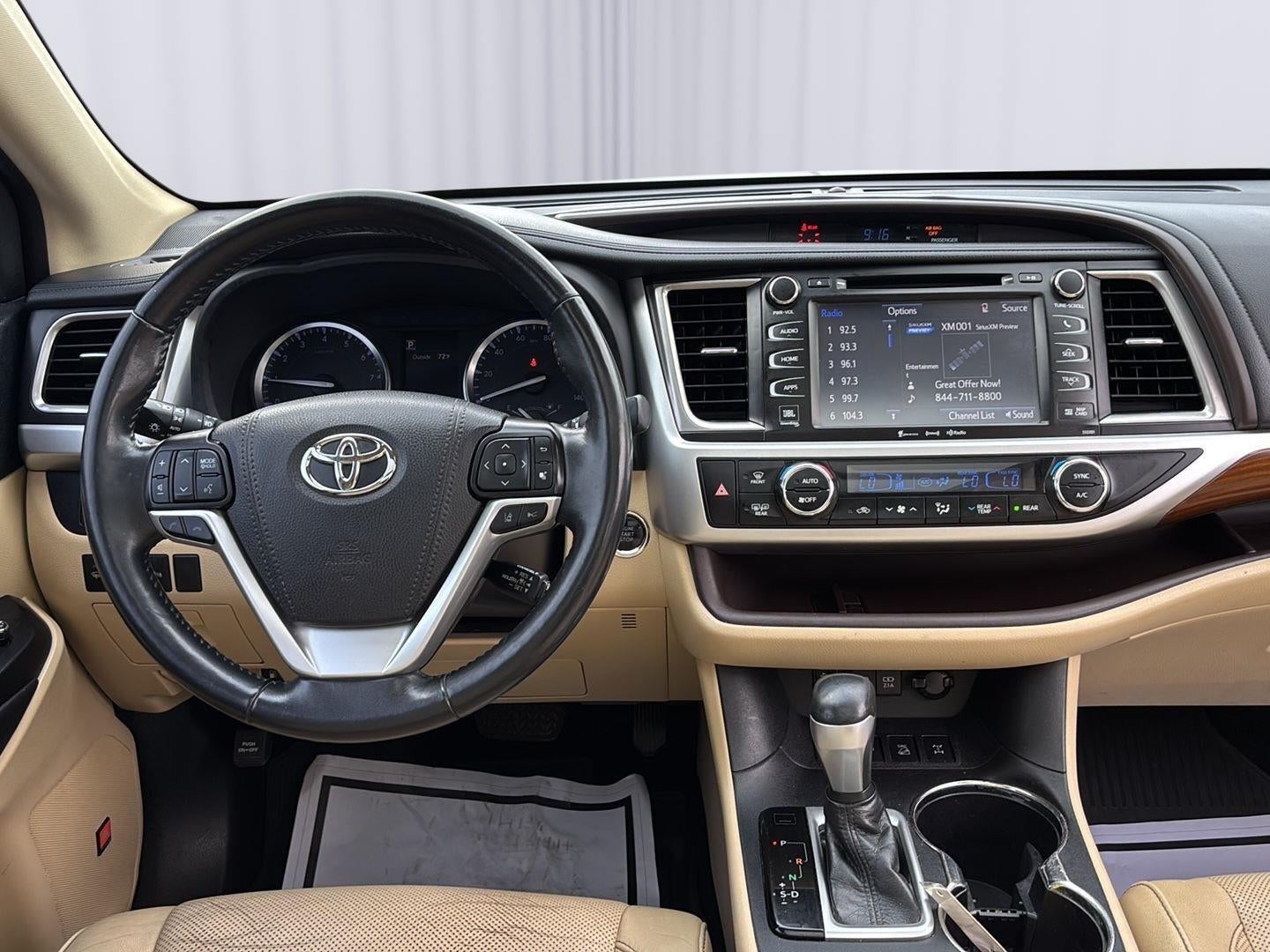 2019 Toyota Highlander Limited Platinum